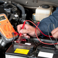 Testing car battery